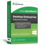 QuickBooks Desktop Enterprise 2024 | 5-User License | One-Time Purchase | USA Version