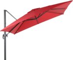 10 x 10 ft Square Cantilever Replacement Canopy, 8-Rib 230 GSM Polyester Cover