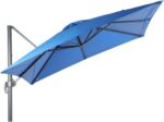 10 x 10 ft Square Cantilever Replacement Canopy, 8-Rib 230 GSM Polyester Cover
