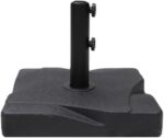 Heavy Duty Round Patio Umbrella Base, Cement-Filled Stand for 1.3–1.9 in Poles