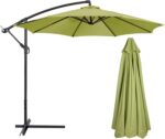 10 ft Replacement Canopy, Polyester Cover for 6-Rib or 8-Rib Patio Umbrellas