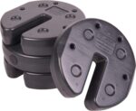 Canopy Weight Set, 4-Piece Prefilled HDPE Weights with Carry Strap for Tents and Patio Umbrellas